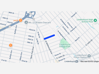 Nassau County Police Officer Seriously Injured in Car Accident in Lindenhurst Monday Morning 