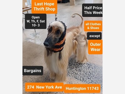 Last Hope Thrift Shop is Open