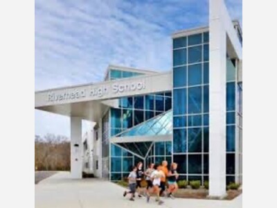 A student has been arrested by police after a bullet was discovered in the hallway of Riverhead HS.