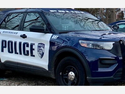 According to authorities, a group of five masked adolescents approached a student from Riverhead High School this afternoon, brandishing a knife and demanding his personal possessions before assaulting him