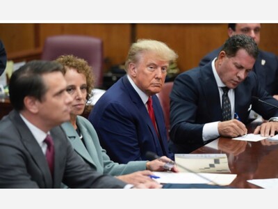 Donald Trump has entered a plea of not guilty to charges outlined in a 34-count indictment