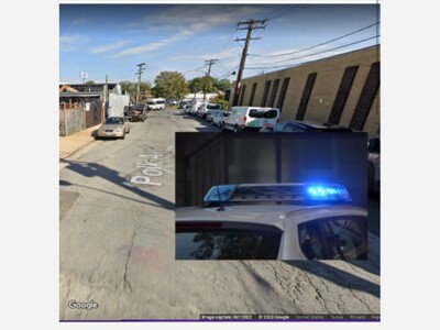 According to police, a man used his fists to punch a car carrying a child in the head during a road rage incident on the Long Island Expressway