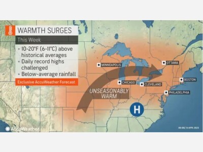 Summer-Like Stretch Could See High Temperature Hit Near-Record: 5-Day Forecast