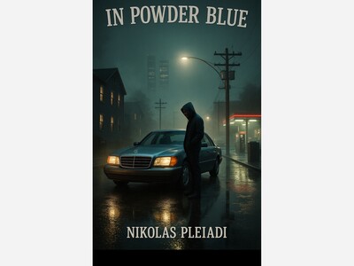 Nikolas Pleiadi's  In Powder Blue : A Gritty Descent into Post-9/11 Long Island's Shadow Nikolas Pleiadi, a compelling new voice in literary crime fiction, has made a powerful debut with his novel,  In Powder Blue.  Published on July 1, 2025, the book off