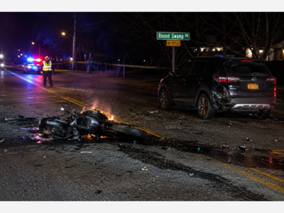Huntington Motorcyclist Killed In Melville Crash, Police Say