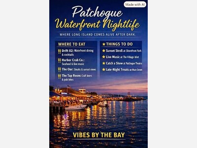 🌃 Patchogue After Dark: Food & Things To Do