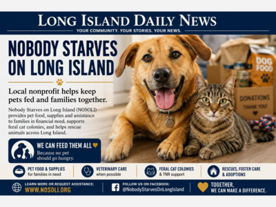 Nobody Starves on Long Island: Helping Keep Pets Fed and Families Together