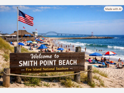 LONG ISLAND DAILY NEWS — BEACH & COMMUNITY Smith Point Beach: Mastic Beach’s Oceanfront Playground
