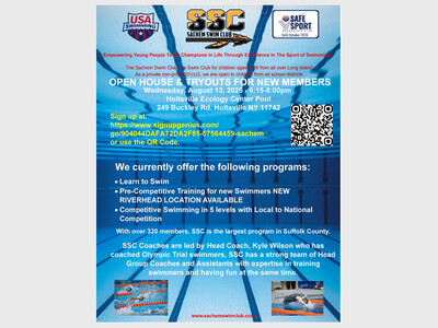 Sachem Swim Club Open House & Tryouts