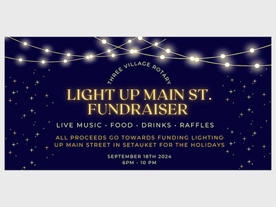 Three Village Rotary September Social Fundraiser