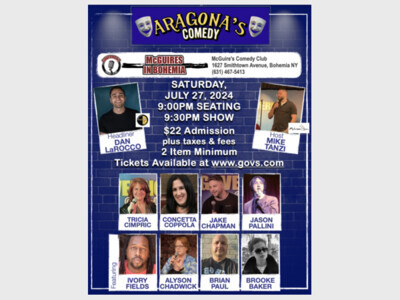 Aragona's Comedy Presents Standup Showcase