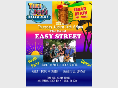 Easy Street Rocks Tiki Joes Cedar Beach Mount Sinai 