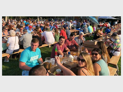 70th annual Flanders Men’s  Club Clam Bake 