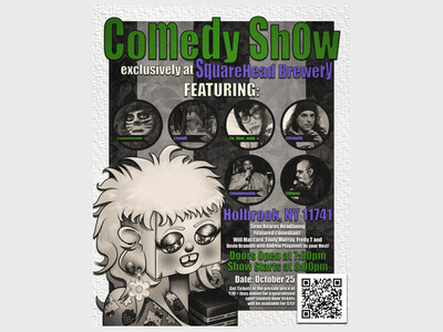 SquareHead Halloween Comedy Show