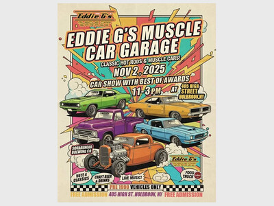 Eddie Gs Muscle Car Garage Car Show